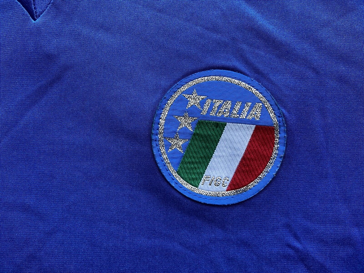 ITALY 1986 1990 HOME FOOTBAL SHIRT SOCCER JERSEY DIADORA sz M MEN