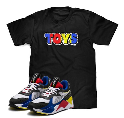 Toys T Shirt Matches The Puma RS X Toys Sneakers Soft Cotton (FREE SHIPPING)