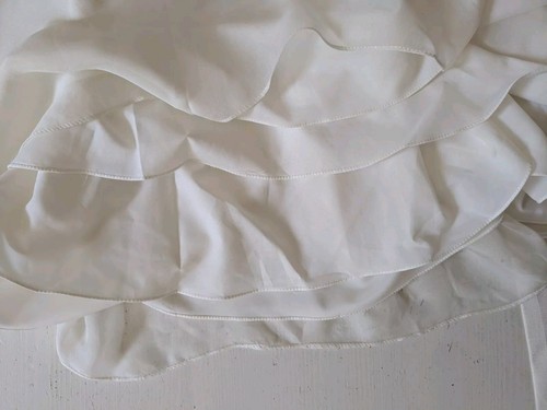 Standesamt Brautkleid S 38 100% Seide Séraphine Umstand creme weiß Spitze - Bild 6 von 12