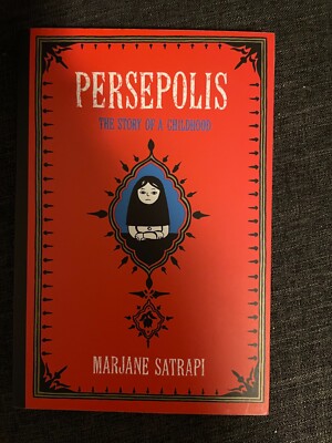 Marjane Satrapi graphic novels set: Persepolis I & II, and Chicken With Plums!