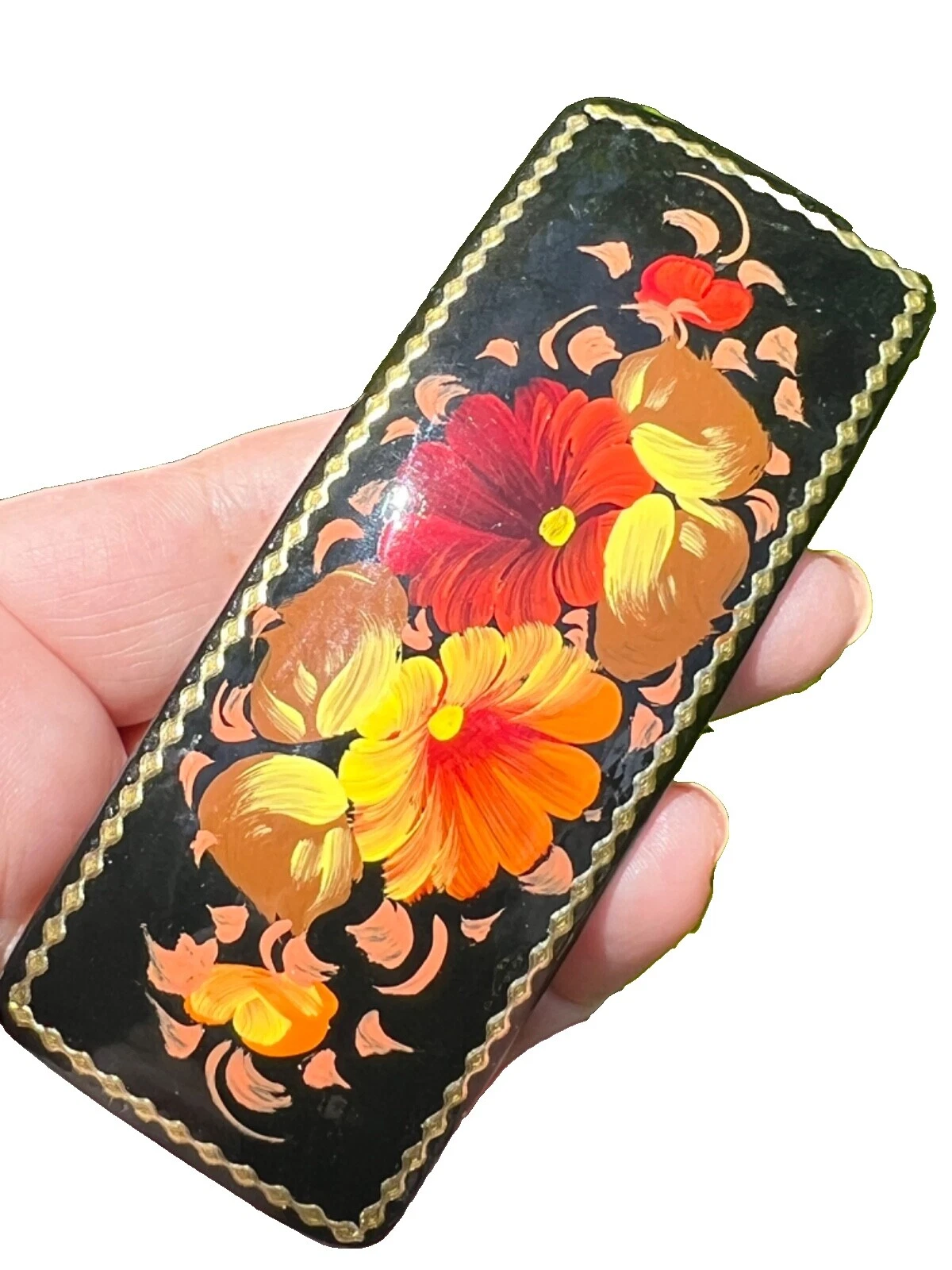 Wooden Flower Multicolor Hair Accessories for Women