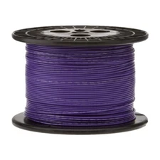 18 AWG Gauge TXL Automotive Stranded Hook Up Wire, 250 ft, Violet, 60 Volts