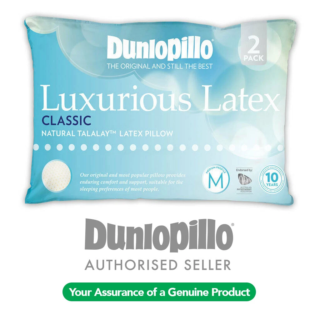 Dunlopillo double top comfort pillow