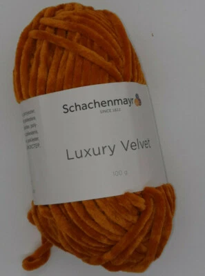 (59,50 €/kg): 100 g Schachenmayr LUXURY VELVET: Ciniglia Fb. 22 oro # 5788