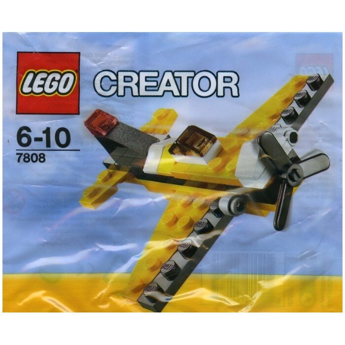 lego yellow plane