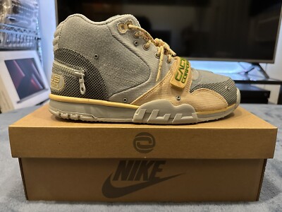 Nike Air Trainer 1 SP Travis Scott Grey Haze - Size 9.5 - Brand New - DR7515-001