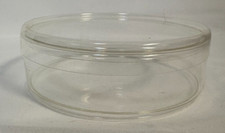 Plastic Round Party Favor Containers 4 Inch with Lids Brand New Lot of 25