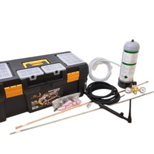 Kit MAXI per saldatura TIG con torcia Wp17 connettore 50, bombola, riduttore