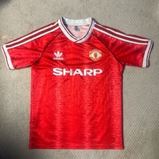 Rare Manchester United 1990/92 Men’s Vintage Medium Soccer Jersey, no flaws.