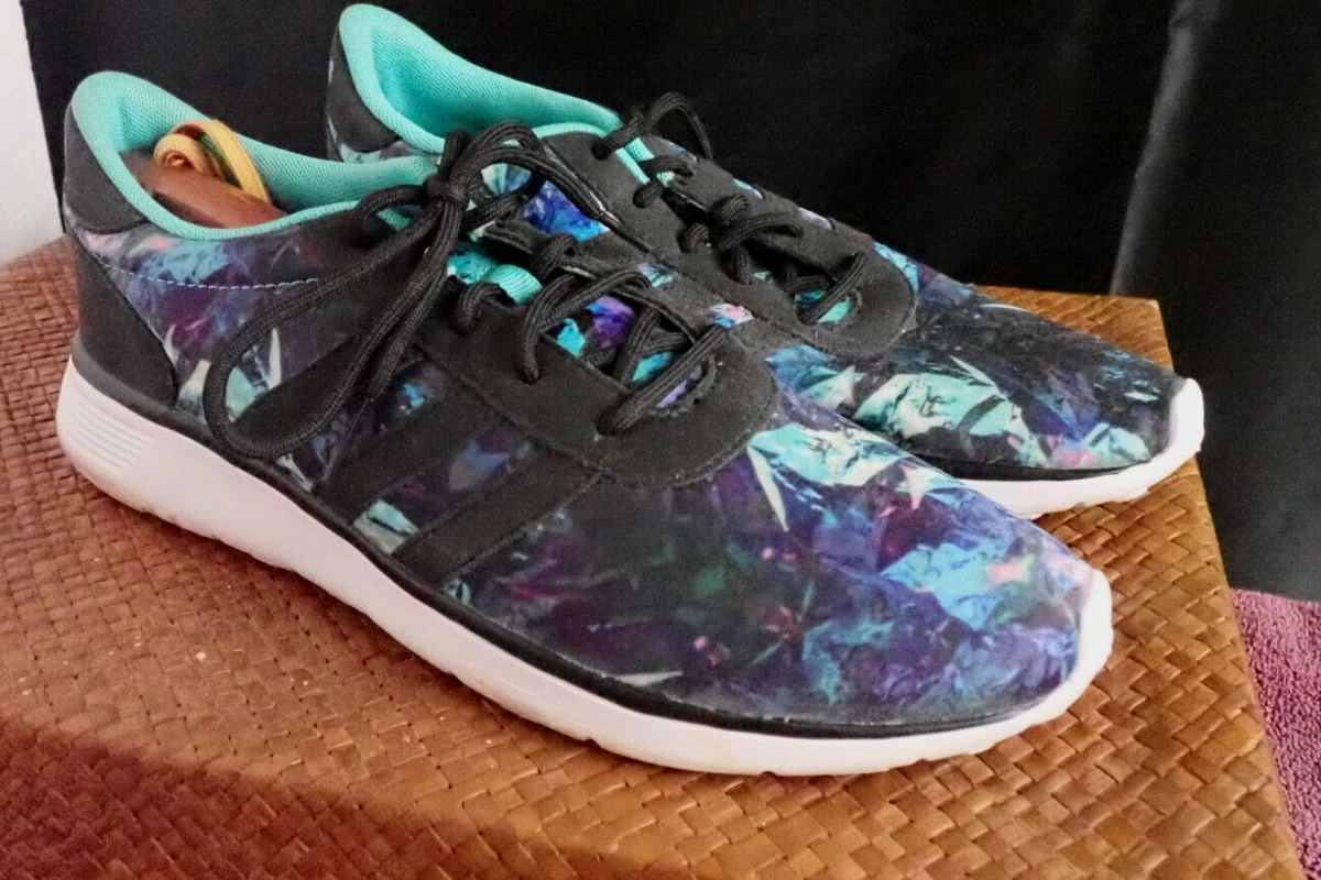 Adidas Women's Size 10 Neo Lite Racer Running Shoes F99093 Blue