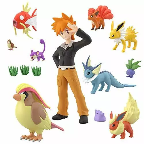 Pokemon Scale World Kanto Region 3 Set of 18 Figures