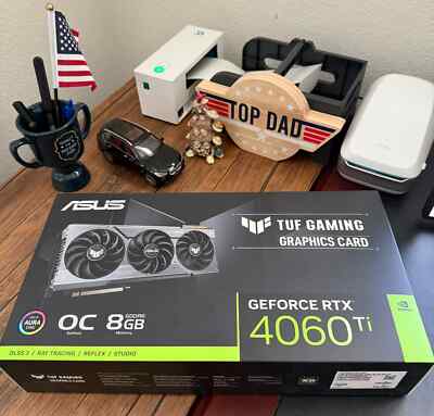 ASUS TUF Gaming GeForce RTX  4060 Ti 8GB OC Edition Gaming Graphics Card