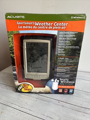 AcuRite Weather Station Forecaster 330 Ft Range Wind, Temp, Humidity, Pressure