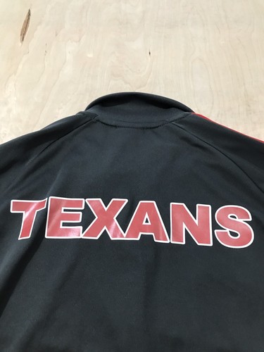 Nike Dri-Fit Teens Texans Gray/Red Athletic Zip Up Jacket Size XL - Picture 7 of 10