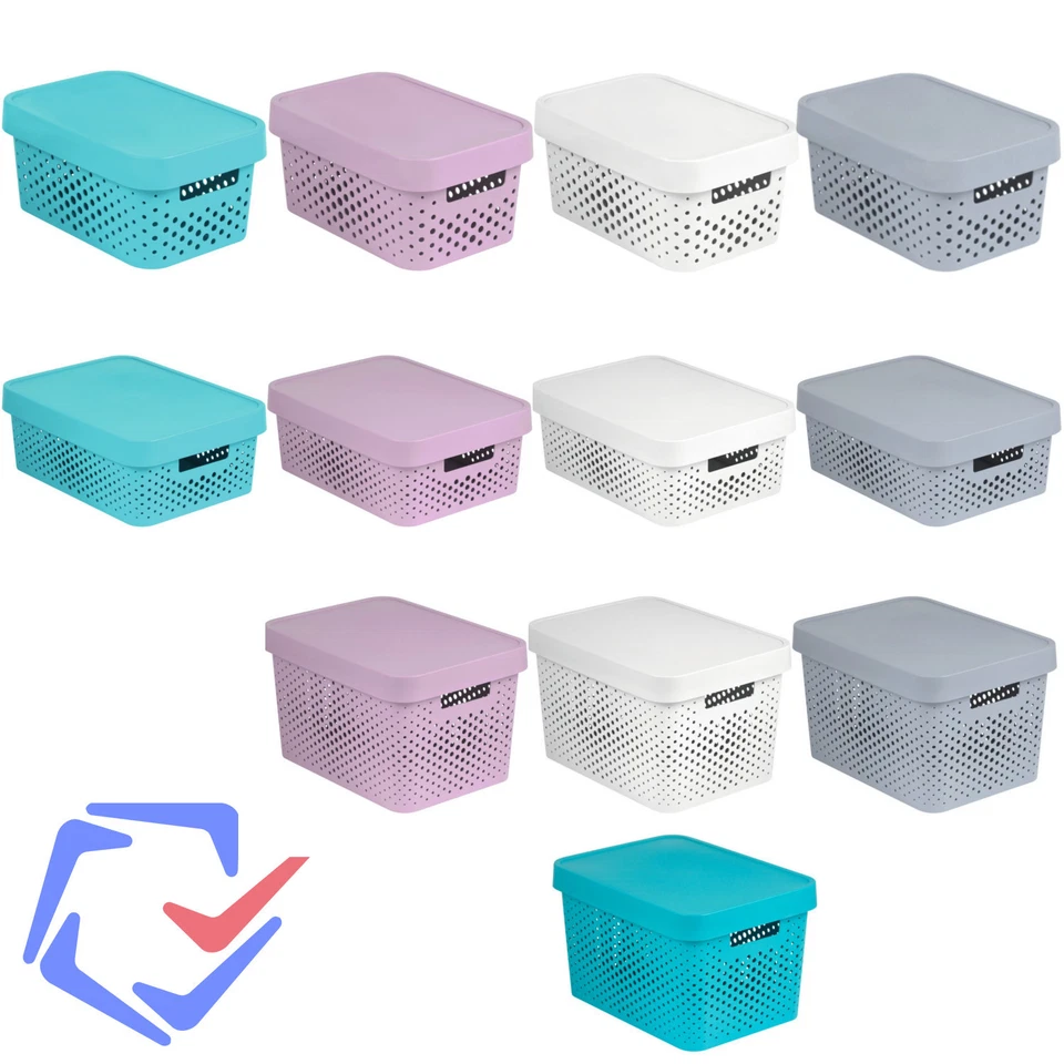 Boîtes ajourées avec couvercle Infinity électroménager plusieurs couleurs - Photo 1/1