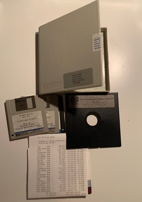 HP 495X 3.5'' and 5.25'' Backup Floppy Disks