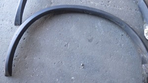 Kotflügelverbreiter Golf I GTI vorne und hinten links, in schwarz