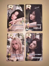 AESPA OFFICIAL SUPERSTAR IN TORONTO PHOTOCARD Karina Giselle WInter Ningning
