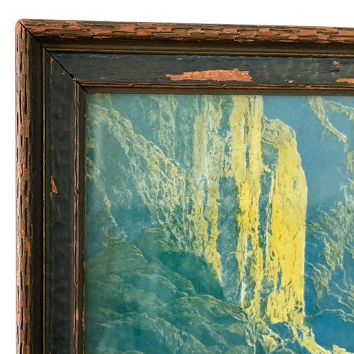 Antique Maxfield Parrish (1870-1966) Print Reinthal & Newman The Canyon USA 1920 - Picture 3 of 9
