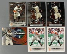 6- 2022 Heliot Ramos Rookie RC: Topps Base, Chrome, Generation Now, Mosaic (2)