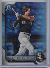 2022 Bowman Draft Chrome Refractor Colson Montgomery