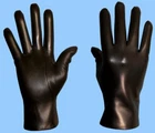 NEW MENS GLOVES-BLACK LAMBSKIN FINE GENUINE LEATHER UNLINED-Highest Quality st10