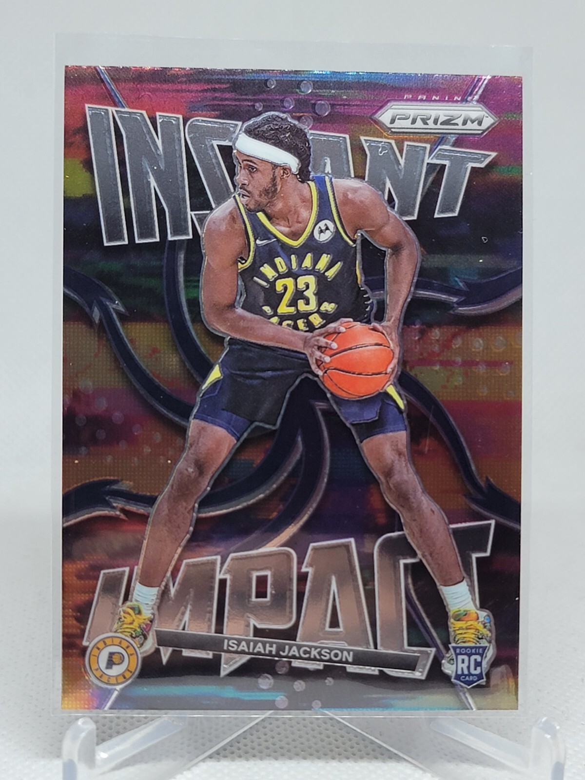 ISAIAH JACKSON 2021-22 Panini Prizm Basketball RC INSTANT IMPACT #9 Pacers D9B