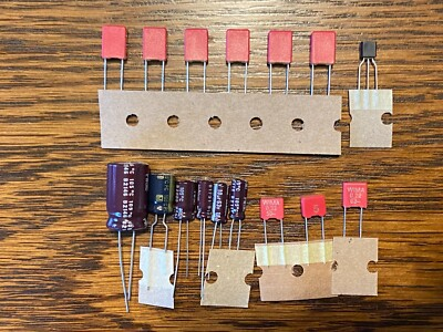 #ad #ad MCS 6601 6602 Speed Repair Kit Capacitors Turntable Recap Set $14.00