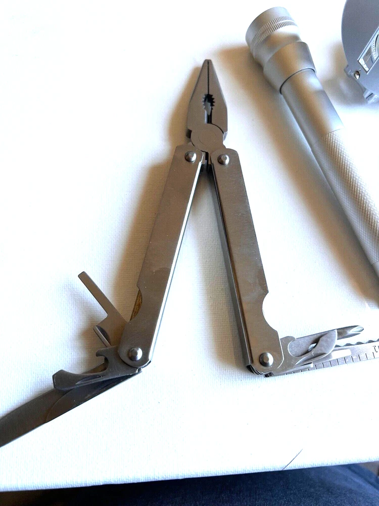 Multi tool Camping Accessories, 4 In 1 Survival Tools Outdoor Hiking Hunting