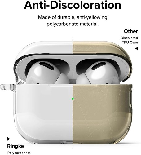 Ringke Hinge AntiYellowing Material Compatible AirPods Pro 2 Sturd - Picture 5 of 9
