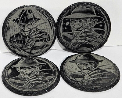 Slate Coaster Set of 4 - Freddy