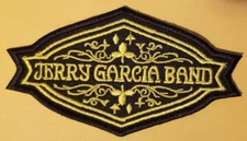 Jerry Garcia Band Embroidered Patch approx 2.5x4"