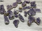 Amethyst Stone Rocks Raw Rough Cut over 20 pieces 3 pounds in total — photo 1