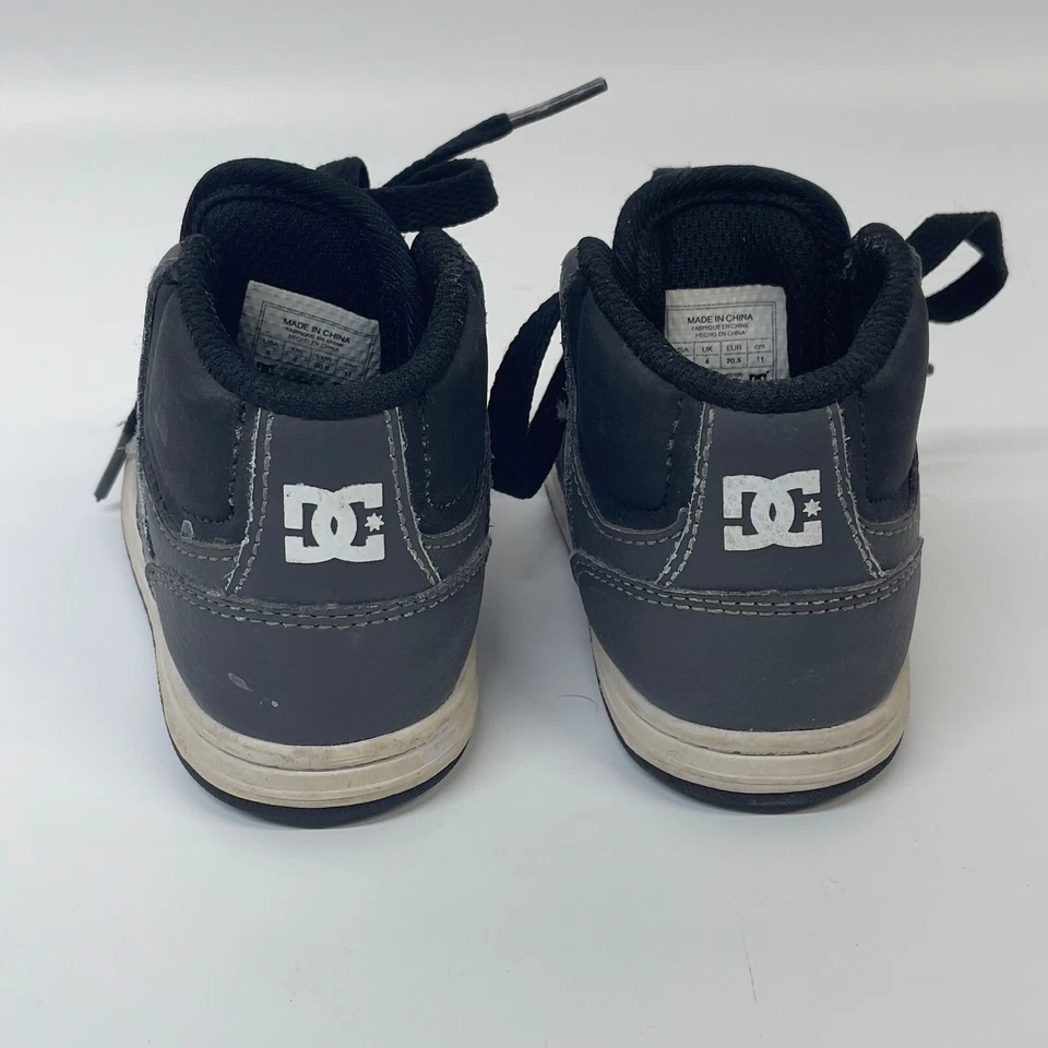 Zapatillas altas DC 'RS Spark' para niños pequeños talla 5 ADTS700008 - NEGRAS/GRISES Foto 3 de 4