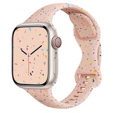 For Apple watch 38/40/41mm Breathable Sport Silicone Band Recycled Plastic Strap
