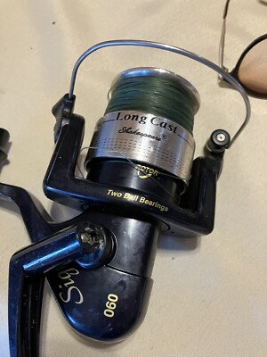 SHAKESPEARE PRO TOUCH PT80 LONG CAST 2 BALL BEARINGS REEL BIG GAME SPORT WATER