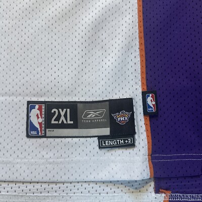 Stephon Marbury Authentic Phoenix Suns Men XXL White Clean Reebok