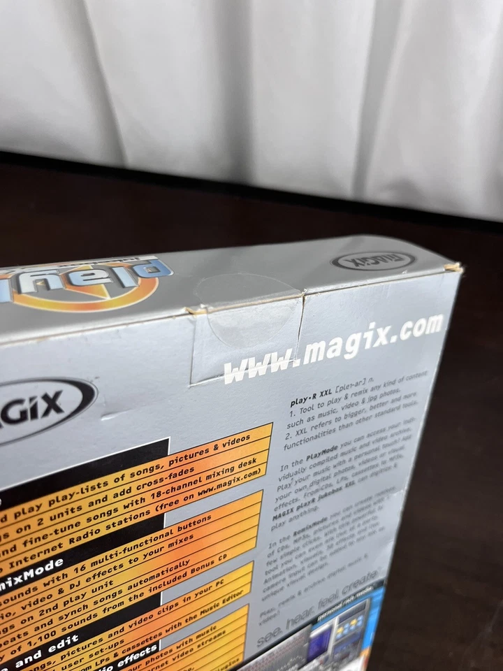 Vintage Magix Playr Jukebox XXL Brand New Sealed In Box NOS - Image 4 of 4