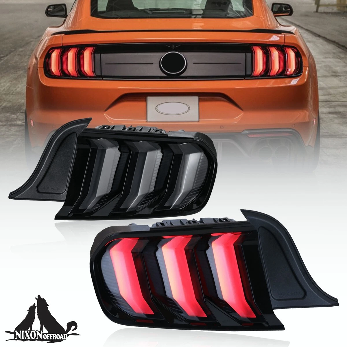 Euro style sale tail lights mustang
