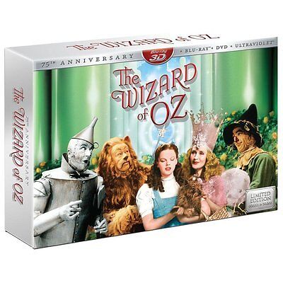 The Wizard of Oz (Blu-ray/DVD, 2013, 5-Disc Set, Collectors Edition UltraViolet - Picture 1 of 1