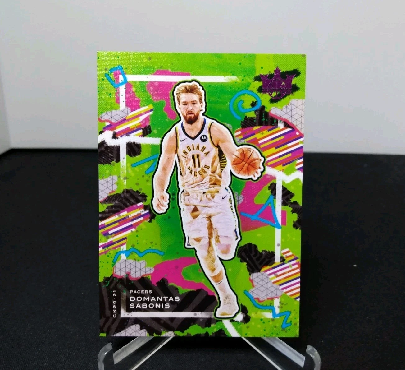 Domantas Sabonis trading card