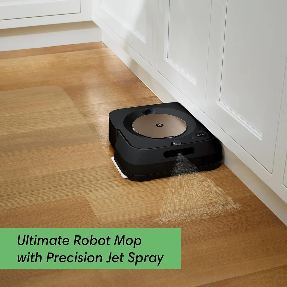 iRobot Braava Jet m6 (6012) Ultimativer Wischroboter WLAN Smart Mapping Schwarz - Bild 4 von 4