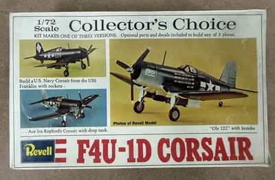 1/72 Revell Models VOUGHT F4U-1D CORSAIR Fighter COLLECTOR'S CHOICE *SEALED*