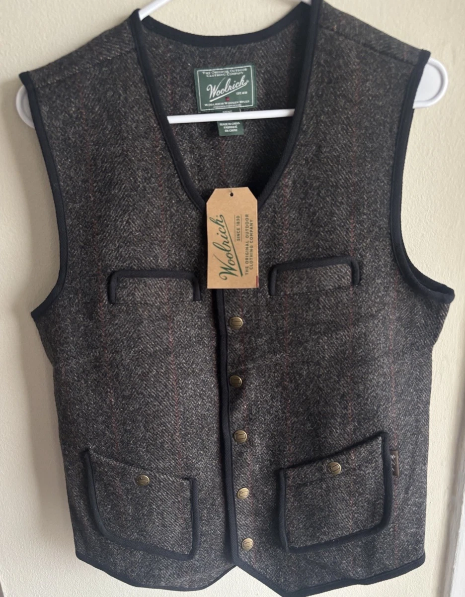 vintage woolrich vest products for sale | eBay