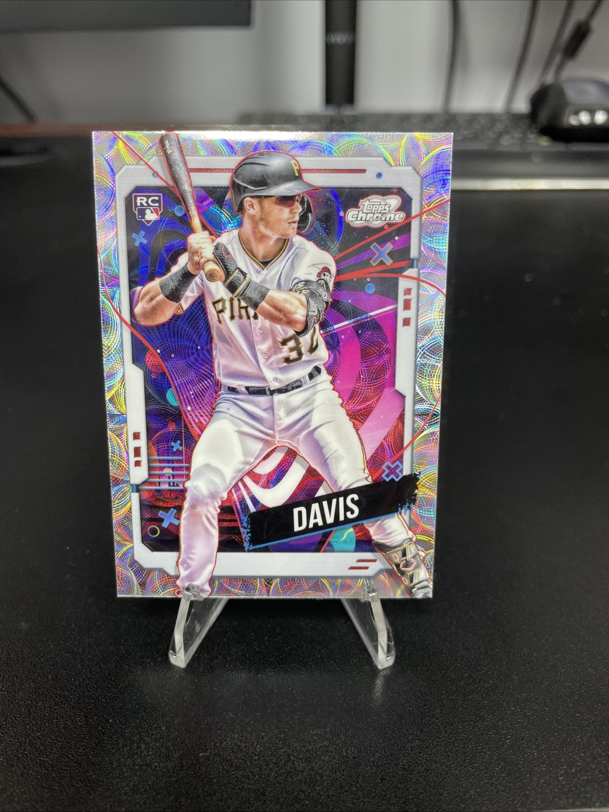 2024 Topps Cosmic Chrome - Henry Davis #100 Nucleus Refractor (RC)