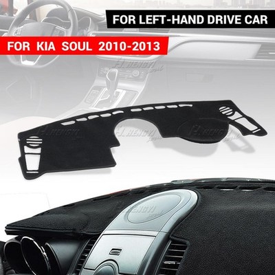 Armaturenbrett Abdeckmatte Abdeckung Sonne Schutz für Kia Soul 2010-2013 Schwarz