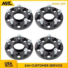 4pcs 15mm 5x4.5 5x114.3 Wheel Spacers Hubcentric 12x1.5 64.1mm For Honda Accord