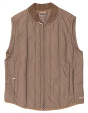 Murphy & Nye Womens Padded Gilet UK 10 Small Brown Polyamide CY11