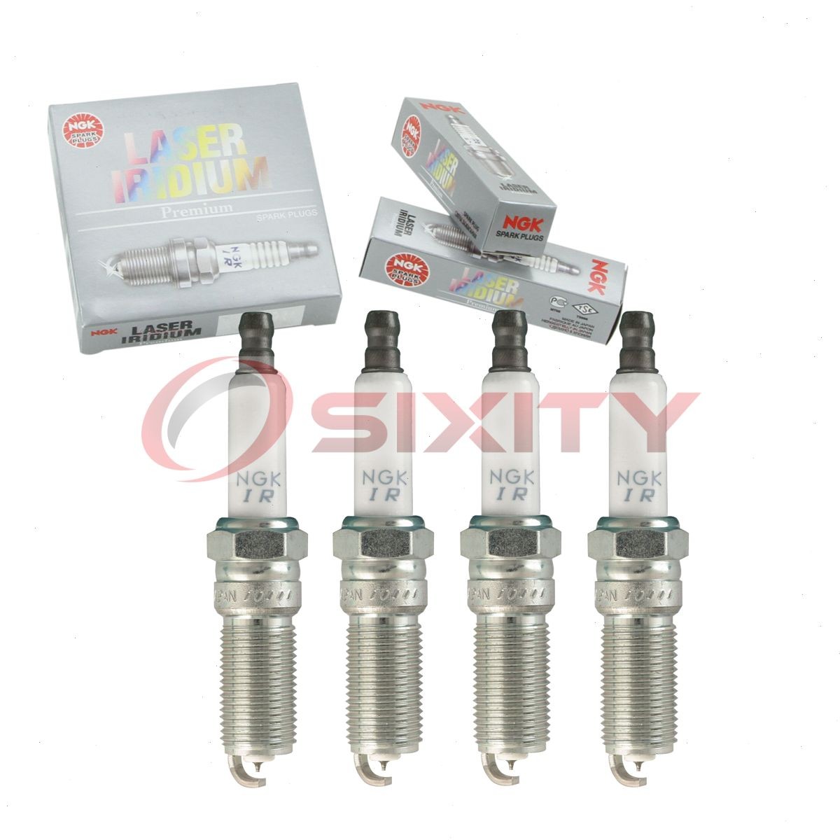 4 pc NGK 90117 ILTR6E11 Laser Iridium Spark Plugs for ITV20TT HR8NPP302 zv