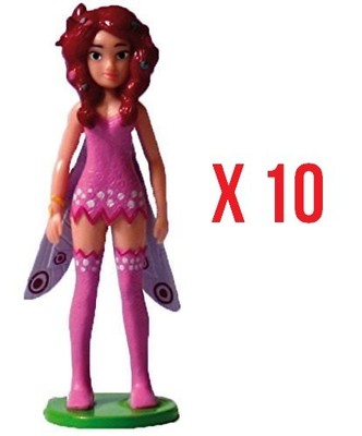 Mia and Me Lot of 10 3D Characters Mia Easy Toys